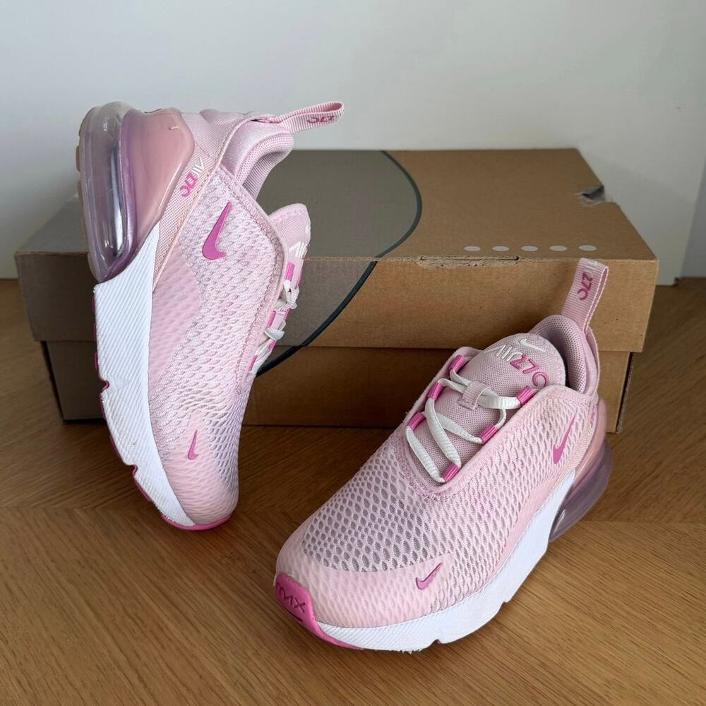 Nike Air Max 270 ‘Pink Foam’ Kids Sneakers- SZ 12 C